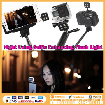 Monopod Selfie Flash LED Light